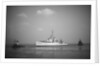 'Ajax' (Br, 1934) under tow, approaching Chatham dockyard on return from the River Plate by unknown