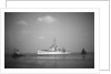 'Ajax' (Br, 1934) under tow, approaching Chatham dockyard on return from the River Plate by unknown