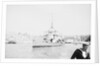 'Aphis' (1915) anchored in Grand Harbour, Malta, near St. Angelo by unknown