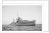 Light cruiser HMS 'Dido' (1939) anchored in Scapa Flow by unknown