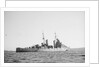 Light cruiser HMS 'Dido' (1939) anchored in Scapa Flow by unknown
