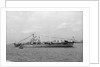 Aircraft carrier HMS 'Illustrious' (1939) on 15th June 1953, anchored in Line F at Spithead for the Coronation Review. Dressed overall by unknown