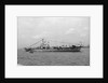 Aircraft carrier HMS 'Illustrious' (1939) on 15th June 1953, anchored in Line F at Spithead for the Coronation Review. Dressed overall by unknown