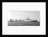 Air craft carrier HMS 'Implacable' (1942) in June 1953, anchored in Line F at Spithead for the Coronation Review by unknown
