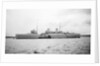 Submarine depot ship HMS 'Maidstone' (1937), at moorings off Lyness, Scapa Flow by unknown