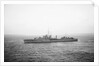 Destroyer HMS 'Mashona' (1937) under way in the Pentland Firth by Anonymous