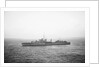 Destroyer HMS 'Mashona' (1937) under way in the Pentland Firth by Anonymous
