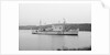 'Reclaim' (Br, 1948), anchored at Tobermory working on the salvage of a helicopter by unknown