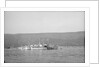 Photograph of vessel 'RML539' (1942) a starboard side view, taken from just abaft the beam, of the vessel at moorings in Holy Loch in 1945 with four other rescue launches in the same line by unknown