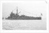 The heavy cruiser 'Ashigara' (Ja, 1928)  anchored in Line G at Spithead for the Coronation Review, dressed overall by unknown