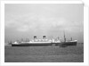 'Dominion Monarch' (Br, 1939) under way passing Gravesend bound down on her maiden voyage by unknown