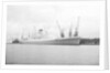 A starboard near beam from just forward of broadside view of 'Pendennis Castle' (1958), at quayside, Southampton by unknown