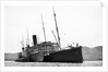 The 'Staffordshire' in Loch Ewe, after bombing whilst returning from Russia by unknown