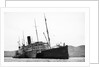 The 'Staffordshire' in Loch Ewe, after bombing whilst returning from Russia by unknown