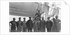 Crew aboard P&O passenger liner 'Strathnaver' (Br, 1931) by unknown