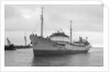 Photograph of general cargo vessel 'Seriality' (1952) under way at Swansea, bound in. December 1958 by unknown