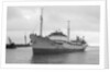Photograph of general cargo vessel 'Seriality' (1952) under way at Swansea, bound in. December 1958 by unknown