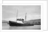 Salvage tug 'Turmoil' (Br, 1944, The Admiralty, Overseas Towage & Salvage Co Ltd) under way at Swansea, bound out by unknown