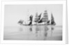 Becalmed, view from the ship boat by Alan Villiers