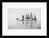 Becalmed, view from the ship boat by Alan Villiers
