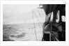 After the storm, looking aft along starboard side by Alan Villiers