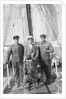 The second mate, the master, the first mate and the ship's dog by Alan Villiers