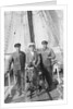 The second mate, the master, the first mate and the ship's dog by Alan Villiers