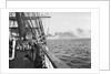 Land on the Horizon - Ailsa Craig on starboard and the 'Grace Harwar' is towed from Queenstown by Alan Villiers