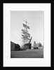Journey's End: drying sail waiting to be docked by Alan Villiers
