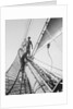 Apprentices on the bowsprit by Alan Villiers