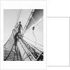 Apprentices on the bowsprit by Alan Villiers
