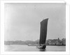 A Ningpo passenger junk under sail at Woosung by Kenneth Hurlstone Jones