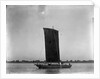 A single-masted junk underway near Wusong by Kenneth Hurlstone Jones