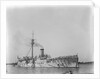 The Japanese cruiser 'Hashidate' (1891) at anchor by Kenneth Hurlstone Jones