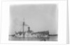 The Japanese cruiser 'Hashidate' (1891) at anchor by Kenneth Hurlstone Jones