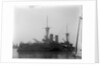 The German battleship 'Kurfurst Friedrich Wilhelm' (1891) at anchor by Kenneth Hurlstone Jones