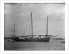 A Lorcha at anchor off Shanghai. by Kenneth Hurlstone Jones