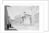 Street and mosque, Kuwait by Alan Villiers