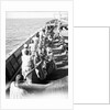 Hauling the 'Triumph of Righteousness' ashore by Alan Villiers