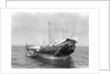 A baggala at anchor off Zanzibar discharging her cargo by Alan Villiers