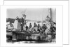 Jalboot crew drifting across a pearl bank by Alan Villiers