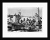 Jalboot crew drifting across a pearl bank by Alan Villiers