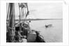 Towing the 'Triumph' down the Rufiji by Alan Villiers