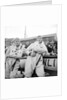 Members of the RNLI inshore lifeboat base at Seahouses, Cumbria by unknown