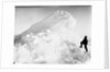 Captain Worsley standing by a large pressure ridge, Weddell Sea, Antarctica by unknown