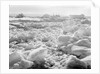 A very distant broadside view of 'Endurance' (1912) beset in ice, Weddell Sea, Antarctica by unknown