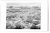 A very distant broadside view of 'Endurance' (1912) beset in ice, Weddell Sea, Antarctica by unknown