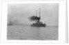 Battleship HMS 'Dominion' (1903) at anchor at Spithead by unknown
