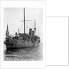 Submarine depot ship HMS 'Bonaventure' (1892) at anchor at Spithead by unknown