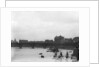 Looking west from London's Victoria Embankment, 1909 by Unknown